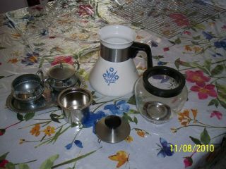 Vintage Corning Ware 6 Cup Tea Pot