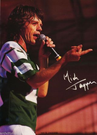 Poster: Music : Rolling Stones - Mick Jagger - 15 - 241 Lp34 X