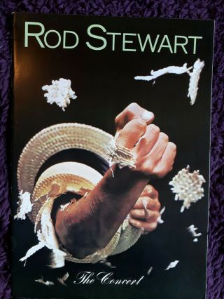 Rod Stewart - The Concert - Tour 76 Programme & 1 Ticket