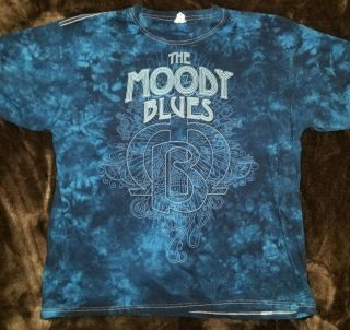 Moody Blues 2015 Tie Dye Concert Tour Shirt Xl
