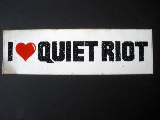 Rare Quiet Riot 1980 