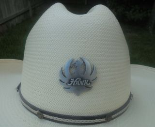 Hank Williams Jr.  " Hank " Double Stud Hat Lapel Pin