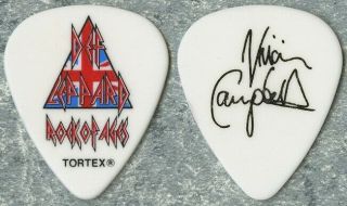 Def Leppard 2012 Rock Of Ages Concert Tour Vivian Campbell Signature Guitar Pick