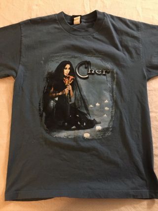 Cher Believe Tour 2000 Concert Tshirt Size Large