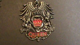 Queen Classic Rock Band Freddie Mercury Bohemian Rhapsody Pendant Key Chain