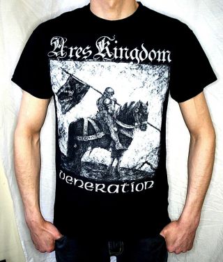 Ares Kingdom Veneration T - Shirt (m) Death Black Metal (not Patch Badge Lp Cd Demo)