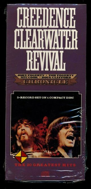 Creedence Clearwater Revival " Chronicle " Empty Longbox No Cd - Long Box Only