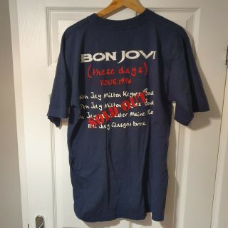 Vintage 1996 Bon Jovi Tour T Shirt - These Days Tour