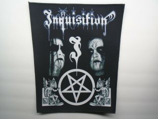 Inquisition Hail The Cult Sublimated Back Patch