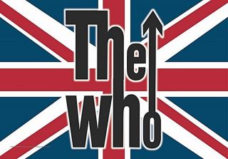 The Who Union Flag Large Fabric Poster / Flag 1100mm X 750mm (hr)