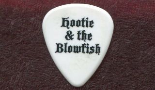 Hootie And Blowfish 2007 Tour Guitar Pick Mark Bryan Custom Concert Stage Pick