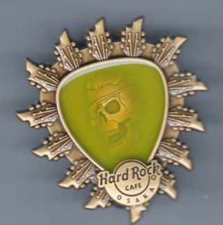 Hard Rock Cafe Pin: Osaka Translucent Skull Series Le200