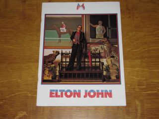 Elton John - Caribou Tour - 1974 Official Tour Programme (promo)