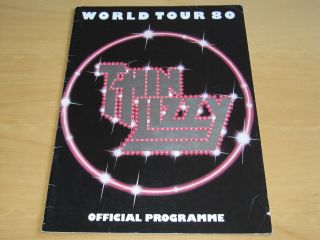 Thin Lizzy - 1980 World Tour - Tour Programme (promo)
