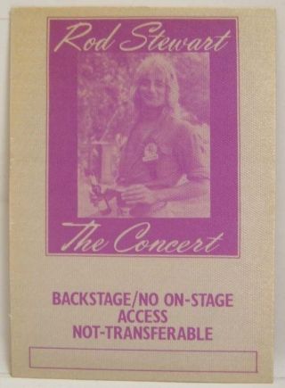 Rod Stewart The Concert - Vintage 1970 