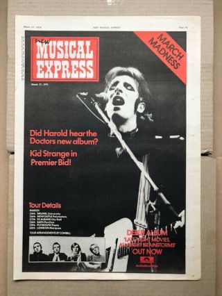 Doctors Of Madness Late Night Movies Poster Sized Music Press Advert Fr