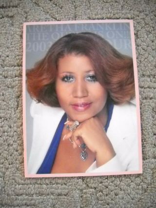 Aretha Franklin Concert Program - The Queen Is On The 2003 Tour