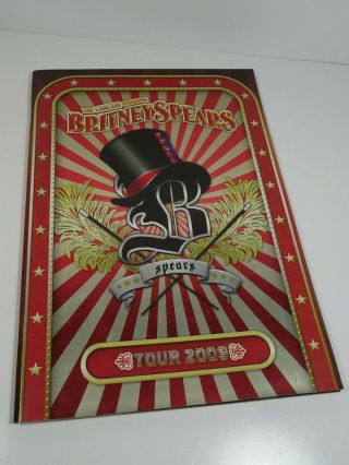 The Circus Starring Britney Spears Tour 2009 Program / Book