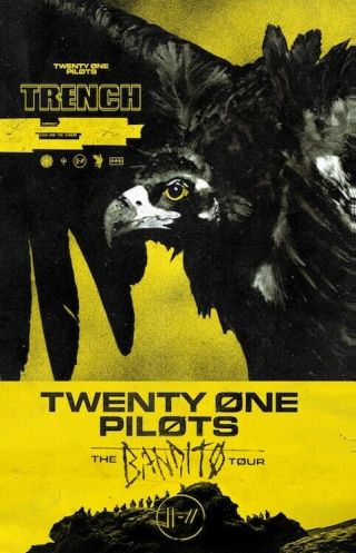 Twenty One 21 Pilots Trench Bandito Tour Poster 24x36 Us