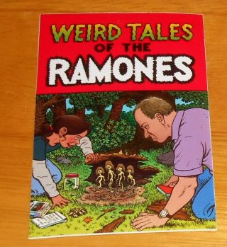 Weird Tales Of The Ramones Sticker Promo (rectangle) 4.  5x3