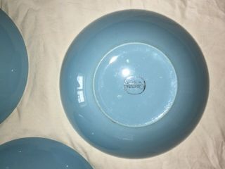 3 Centura By Corning Blue 6 " Bowls