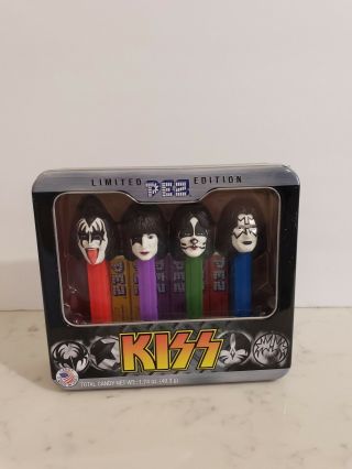 Kiss Limited Edition Pez Dispenser Tin 2012
