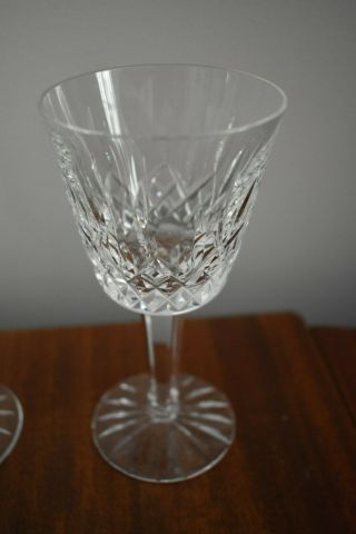 Vintage Waterford Crystal Lismore 5 3/4 " Wine Claret Goblet
