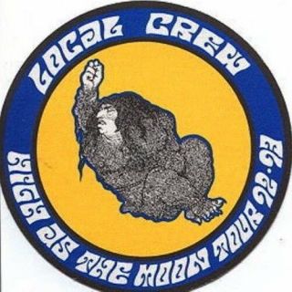 Black Crowes 1992 High As The Moon Tour Backstage Crew Pass / Nmt 2