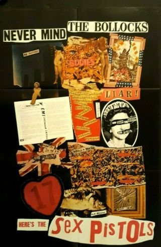 Sex Pistols Posters Nmtb Promo,  Screen On Green 76,  Generation X Live 1978 All 3
