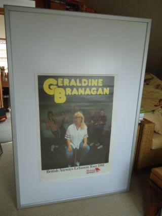 Geraldine Branagan Tour Poster 1981 British Airways Lebanon Tour 1981