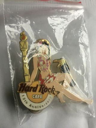 Hard Rock Cafe Maui 13th Anniversary Pin