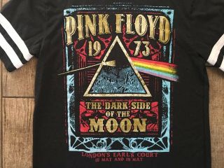 Pink Floyd 1973 Dark Side Of The Moon T - Shirt M London 