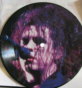 Robert Smith / The Cure - 7 Inch Interview Picture - Very Rare And Collectable