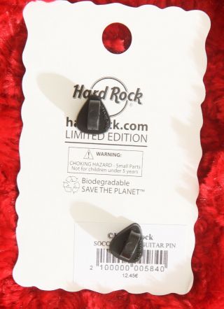 Hard Rock Cafe Pin HAMBURG 3D SOCCER SKULL Ball rubber Guitar skeleton halloween 5