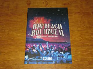 Fat Boy Slim / John Digweed - Brighton Big Beach Boutique Ii - Official Programme