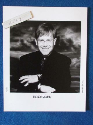 Press Promo Photo - 10 " X8 " - Elton John - 1995 - A
