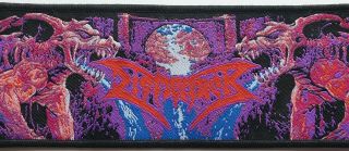 Dismember Import Woven Strip Patch Like An Everflowing Stream Death Heavy Metal
