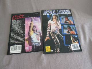 Michael Jackson Moonwalker Storybook & Bad Special Book (Vintage) 2