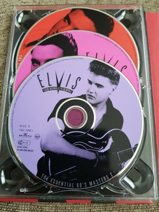ELVIS The Complete 60 ' s Masters 5× cds box set elvis from Nashville to Memphis 3