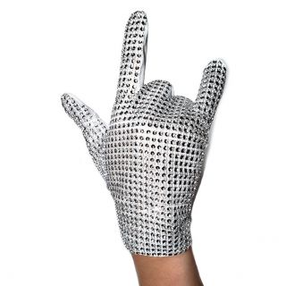 Michael Jackson Glove Billie Jean Classic Crystal Handmade Glove