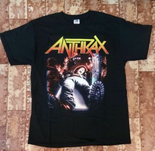 Anthrax – Spreading The Disease T - Shirt,  Size L,  Officially Licensed Thrash