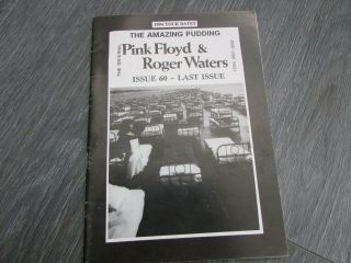 Pink Floyd & Waters Fanzine The Pudding No 60 Nov 1993 Last Ever Issue