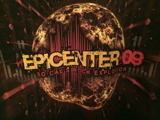 Epicenter 2009 T - Shirt - Small - Tool,  Linkin Park,  Alice In Chains,  Wolfmoth.