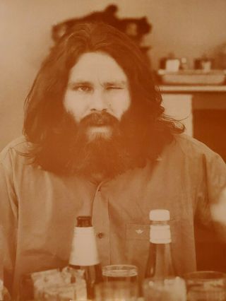 The Doors Sepia Print Jim Morrison 11 " X14 "