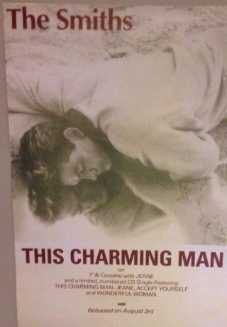 The Smiths/morrissey This Charming Man Poster