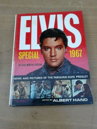 Elvis,  1967 Special Annual,  Elvis,  Monthly Special Hardback Book,  Elvis,