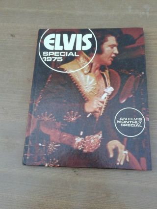 Elvis,  1975 Special Annual,  Elvis,  Monthly Special Hardback Book,  Elvis,