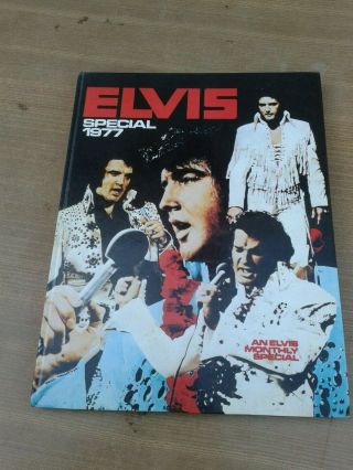 Elvis,  1977 Special Annual,  Elvis,  Monthly Special Hardback Book,  Elvis,