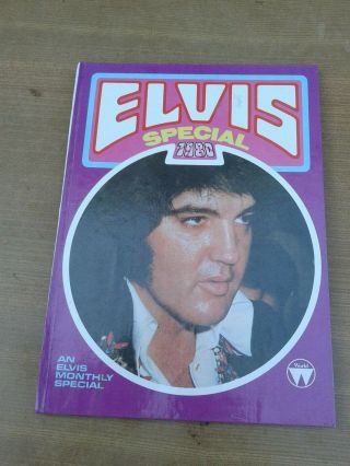 Elvis,  1980 Special Annual,  Elvis,  Monthly Special Hardback Book,  Elvis,