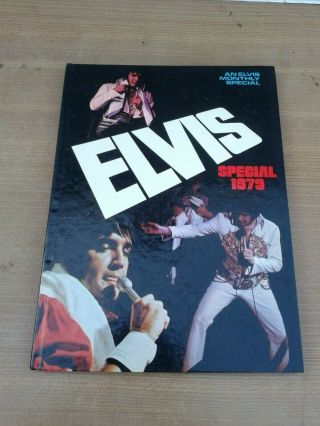 Elvis,  1979 Special Annual,  Elvis,  Monthly Special Hardback Book,  Elvis,